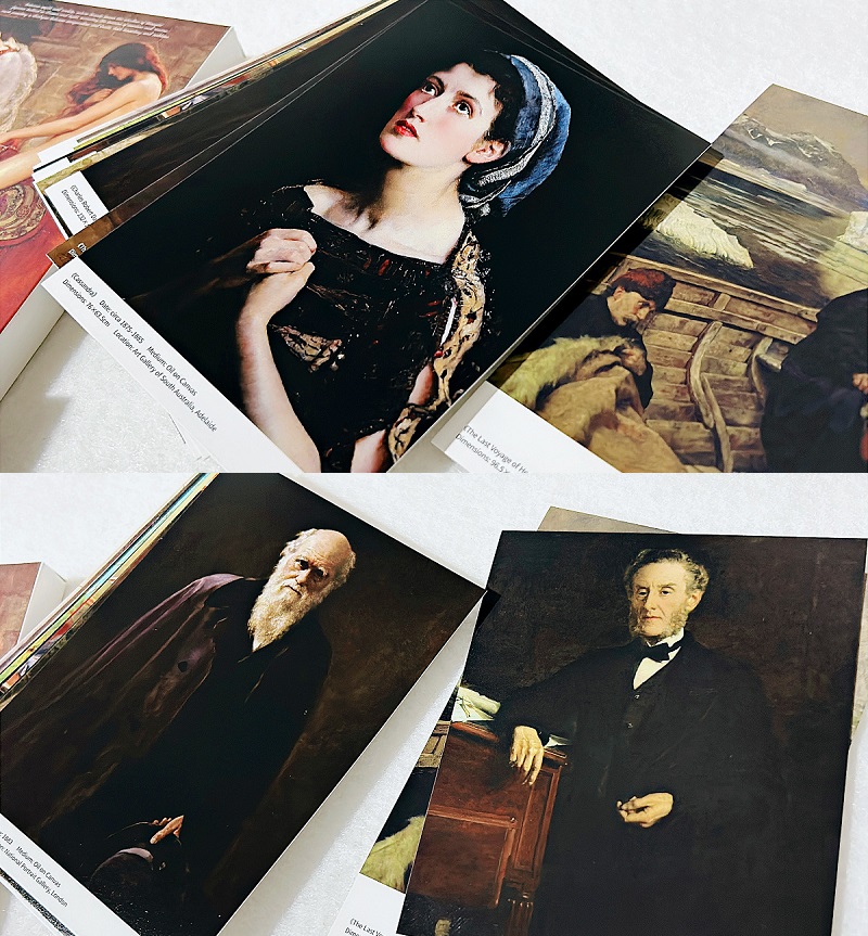 30PCS John Maler Collier Oil P - Collectible Vintage Greeting Cards recension och pris