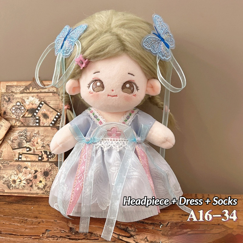Chinese Style Hanfu Doll Outfi - Vintage Collectible Accessories recension och pris