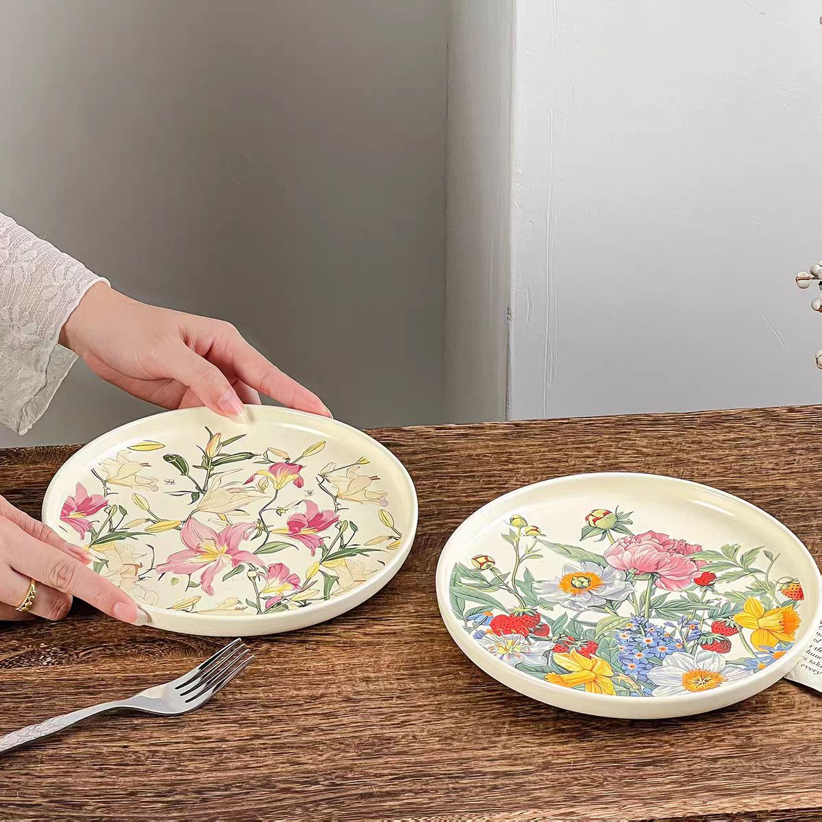 Creative Romantic Floral Ceram - Vintage Collectible Dishes recension och pris