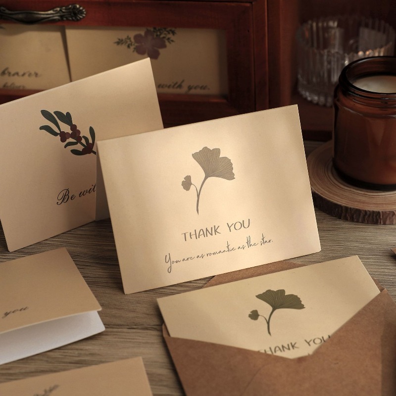 6pcs Set Vintage Plant Oil Pai - Collectible Vintage Greeting Cards recension och pris