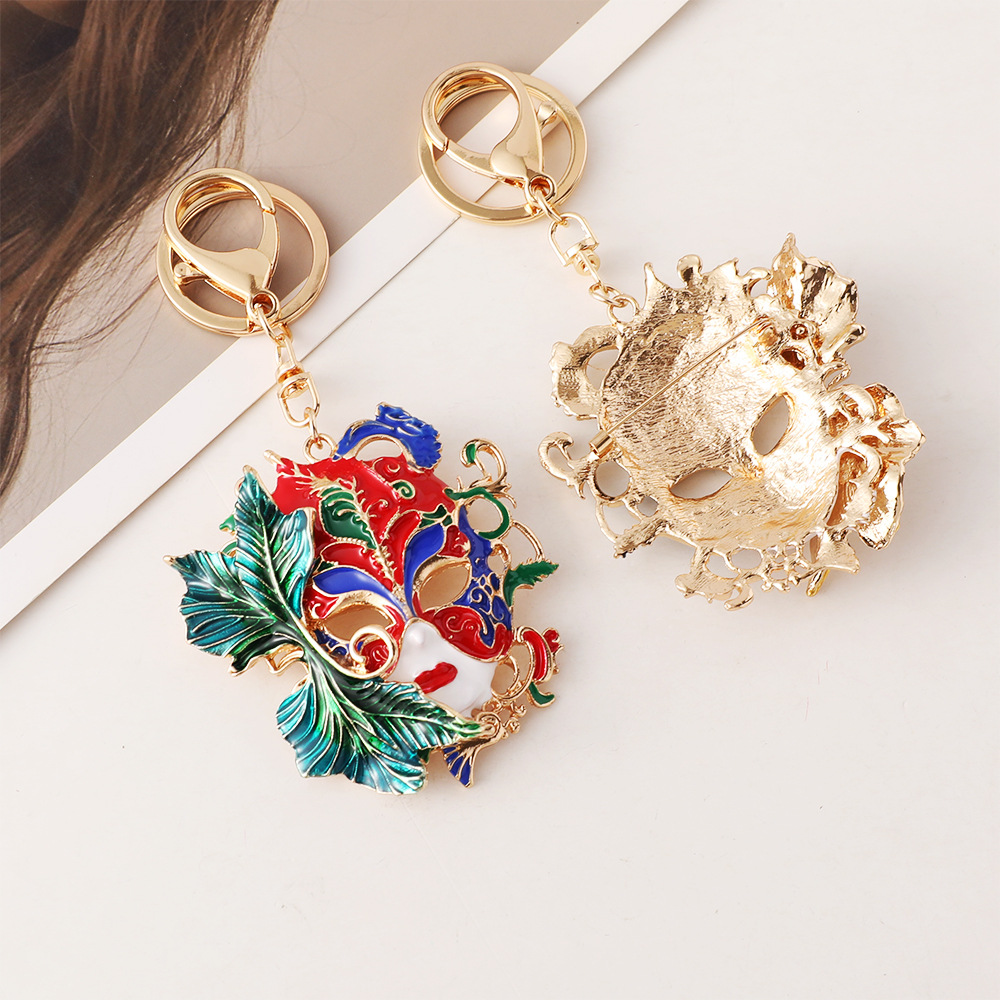 Venetian Carnival Gold Mask Ke - Vintage Collectible Accessories recension och pris