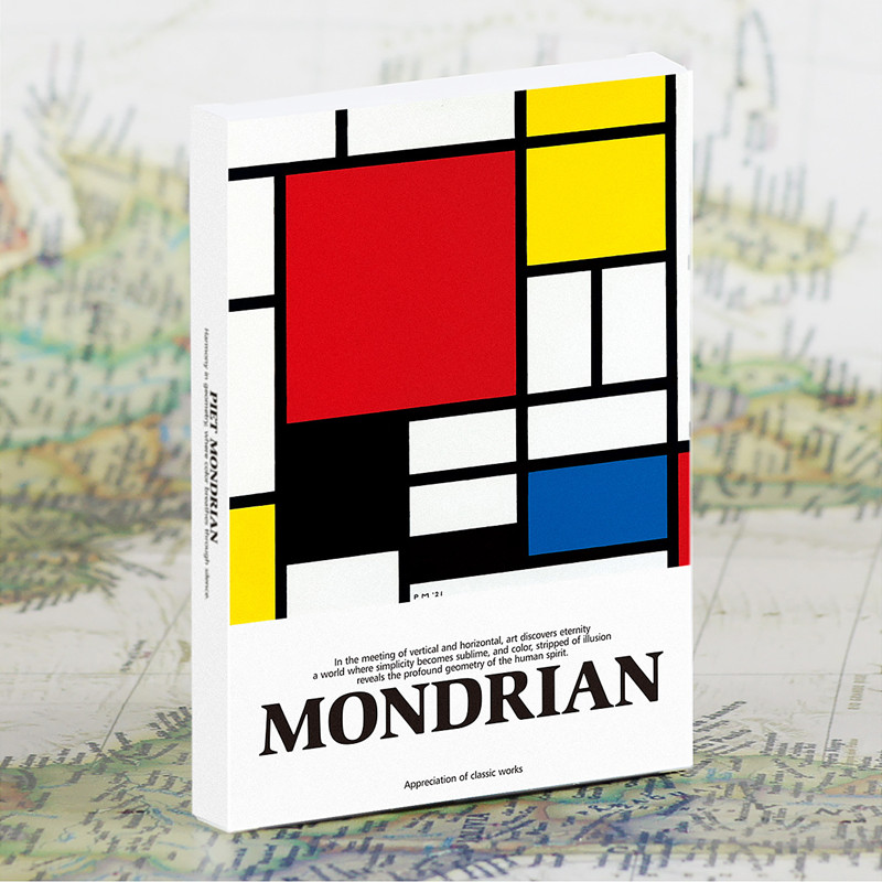 30Sheets Vintage Piet Mondrian - Collectible Vintage Greeting Cards recension och pris