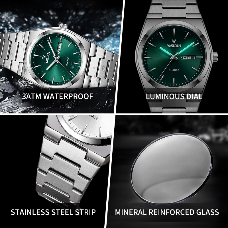 Top Brand Luxury Stainless Ste - Vintage Watch Collecting recension och pris