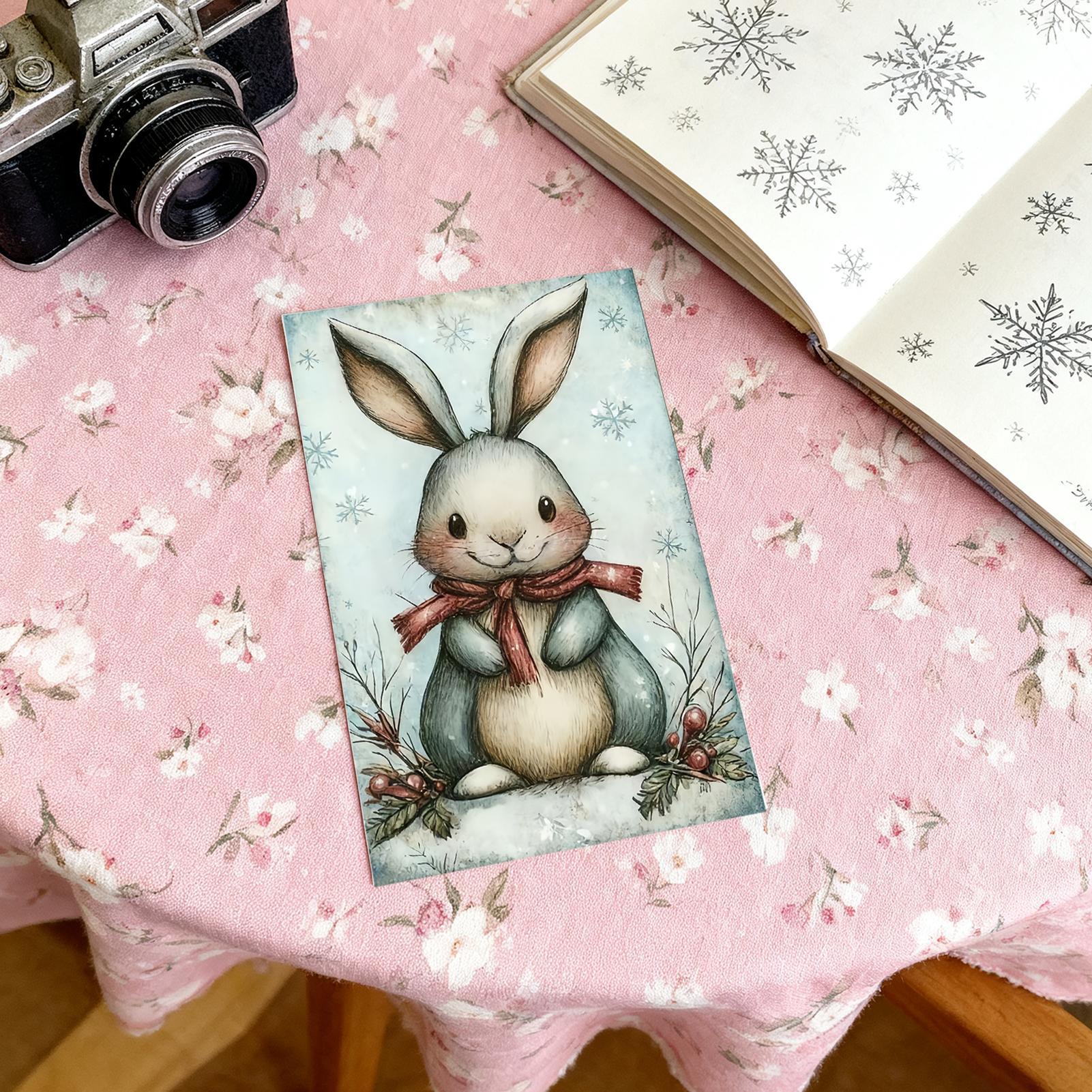 Christmas Greeting Card 20-Pie - Collectible Vintage Greeting Cards recension och pris