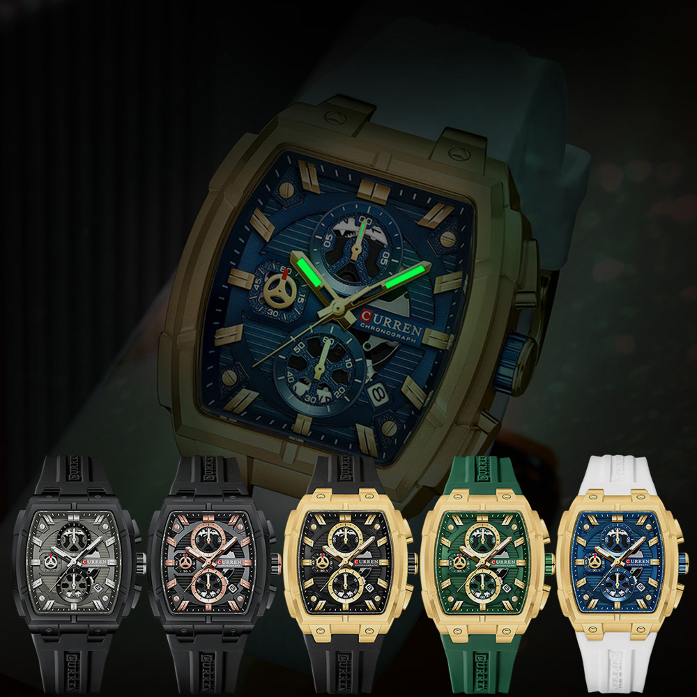 CURREN Luxury Vintage Watch fo - Vintage Watch Collecting recension och pris