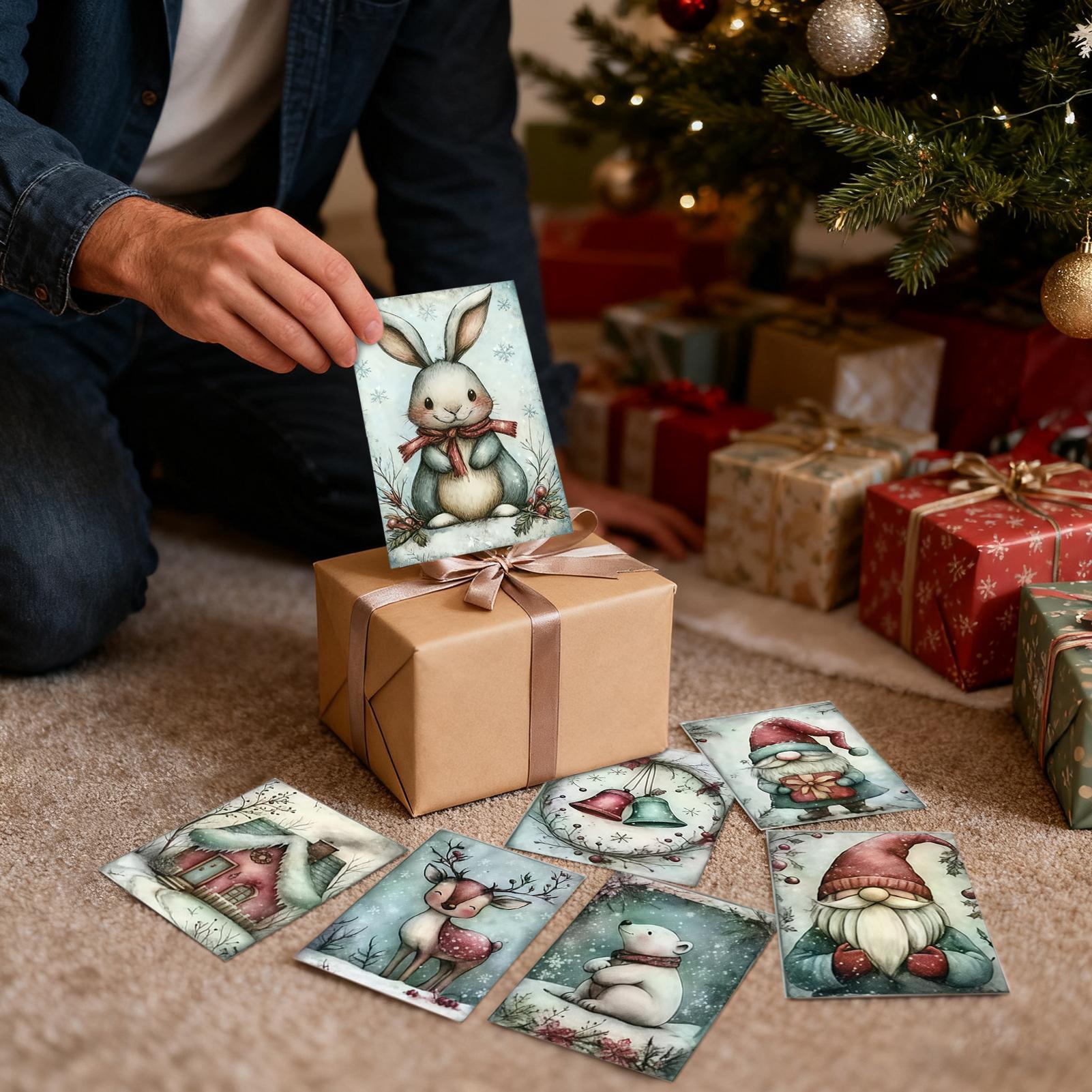Christmas Cards 20-Piece Colle - Collectible Vintage Greeting Cards recension och pris