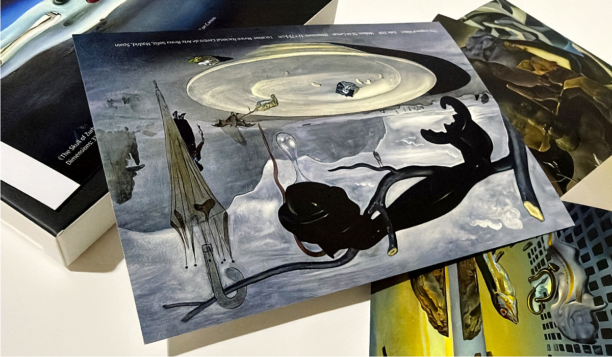 30Pcs Salvador Dalí Art Postca - Collectible Vintage Greeting Cards recension och pris