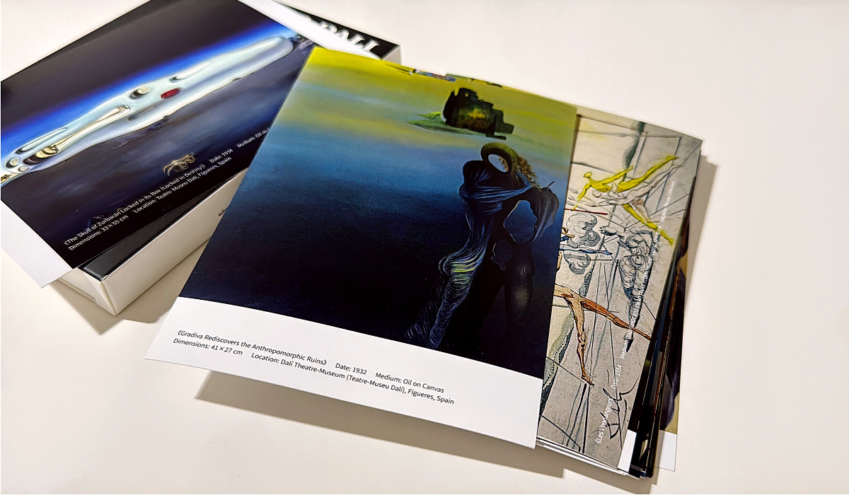 30Pcs Salvador Dalí Art Postca - Collectible Vintage Greeting Cards recension och pris