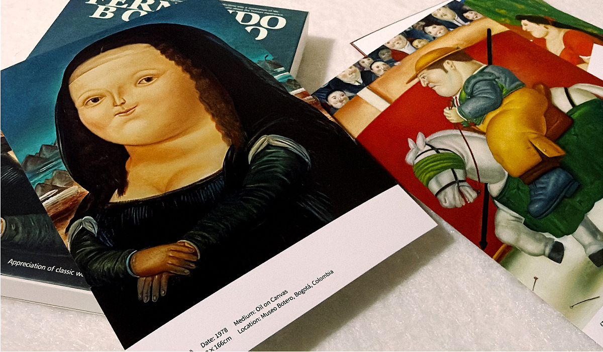30Pcs Fernando Botero Artwork  - Collectible Vintage Greeting Cards recension och pris