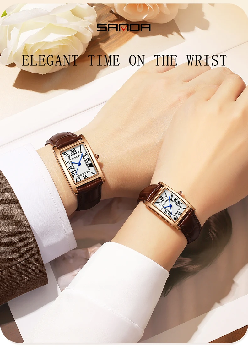 SANDA New Leisure Leather Stra - Vintage Watch Collecting recension och pris