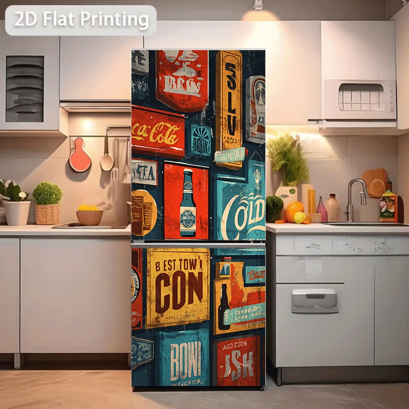 Refrigerator Sticker Refrigera - Vintage Collectible Shop recension och pris